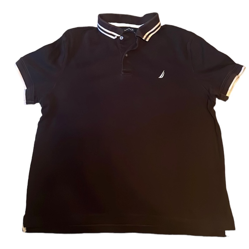 🌻 Men’s Black Nautica Polo